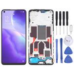 For OPPO Find X3 Lite OLED LCD Screen Digitizer Full Assembly with Frame
