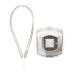 ROCK RAU0766 Bubble Transparent TWS Wireless Bluetooth Earphone with Lanyard(Beige)