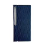 For Huawei Mate XS 2 Kevlar Carbon Fiber Ultra-thin Shockproof Phone Case(Dark Blue)
