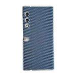For Honor V Purse Kevlar Carbon Fiber Ultra-thin Shockproof Phone Case(Blue)