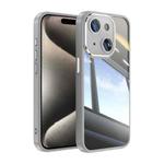 For iPhone 14 Acrylic Hybrid TPU Armor Shockproof Phone Case(Grey)