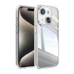 For iPhone 13 Acrylic Hybrid TPU Armor Shockproof Phone Case(Transparent)