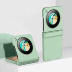 For ZTE nubia Flip 3 in 1 Skin Feel PC Phone Case(Mint Green)