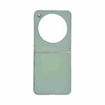 For ZTE nubia Flip Pearlescent Paint Solid Color Leather Texture Phone Case(Green)