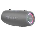 Zealot S87 80W Portable Outdoor Bluetooth Speaker with RGB Light(Grey)