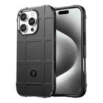 For iPhone 16 Pro Full Coverage Shockproof TPU Phone Case(Black)