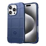 For iPhone 16 Pro Full Coverage Shockproof TPU Phone Case(Blue)