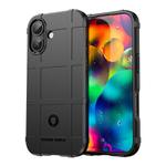 For iPhone 17 Full Coverage Shockproof TPU Phone Case(Black)