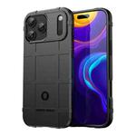 For iPhone 17 Pro Max Full Coverage Shockproof TPU Phone Case(Black)