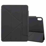 For iPad Air 2022 / 2020 10.9 Y-Shape Double-sided Clip Magnetic Smart Tablet Case(Black)