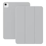 For iPad Air 11 2024 / 5 / 4 Ultra-thin Double-sided Clip Magnetic Smart Tablet Case(Grey)