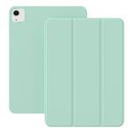 For iPad Air 11 2024 / 5 / 4 Ultra-thin Double-sided Clip Magnetic Smart Tablet Case(Mint Green)