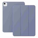 For iPad Air 13 2024 / Pro 12.9 2022/2021 Ultra-thin Double-sided Clip Magnetic Smart Tablet Case(Lavender)