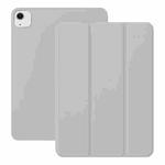 For iPad Air 13 2024 / Pro 12.9 2022/2021 Ultra-thin Double-sided Clip Magnetic Smart Tablet Case(Grey)