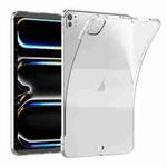 For iPad Pro 11 2024 Shockproof Soft TPU Protective Tablet Case(Transparent)