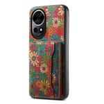 For Huawei nova 12 Pro Card Slot Holder Phone Case(Spring Green)