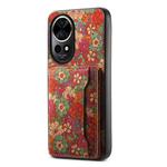 For Huawei nova 12 Pro Card Slot Holder Phone Case(Summer Red)