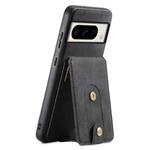 For Google Pixel 8 Pro Denior D14 NK Retro Pattern MagSafe Magnetic Card Holder Leather Phone Case(Black)