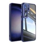 For Samsung Galaxy S24 5G Acrylic Hybrid TPU Armor Shockproof Phone Case(Blue)