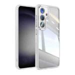 For Samsung Galaxy S24 5G Acrylic Hybrid TPU Armor Shockproof Phone Case(Transparent)