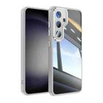 For Samsung Galaxy S24 FE 5G Acrylic Hybrid TPU Armor Shockproof Phone Case(Grey)