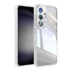 For Samsung Galaxy S24 FE 5G Acrylic Hybrid TPU Armor Shockproof Phone Case(Transparent)
