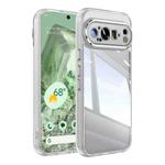 For Google Pixel 9 / 9 Pro Acrylic Hybrid TPU Armor Shockproof Phone Case(Transparent)