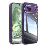 For Google Pixel 8a Acrylic Hybrid TPU Armor Shockproof Phone Case(Purple)