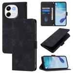 For Tecno Spark 30 5G / Pova 6 Neo 5G Skin Feel Embossed Leather Phone Case(Black)