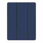 For iPad Pro 11 2024 Mutural Pinyue Series Smart Leather Tablet Case(Dark Blue)