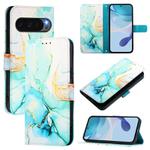For Google Pixel 10 / 10 Pro PT003 Marble Pattern Flip Leather Phone Case(Green)