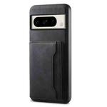 For Google Pixel 8 Pro Denior D13 Retro Texture Leather MagSafe Card Bag Phone Case(Black)
