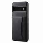 For Google Pixel 6 Pro Denior D13 Retro Texture Leather MagSafe Card Bag Phone Case(Black)