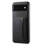 For Google Pixel 6 Denior D13 Retro Texture Leather MagSafe Card Bag Phone Case(Black)
