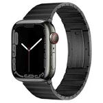 For Apple Watch Series 5 40mm PG60 Single Bead Bamboo Joint Titanium Metal Watch Band(Graphite Black)