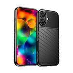 For iPhone 17 Thunderbolt Shockproof Soft TPU Phone Case(Black)