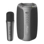 Zealot S61M RGB Rhythmic Light Karaoke Wireless Speaker, Style:Single Mic(Black)