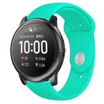 For Xiaomi Haylou Solar Silicone Reverse Buckle Replacement Wrist Strap(Teal)