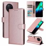 For Infinix Note 12 2023 Multifunctional Horizontal Flip Leather Phone Case with Three Card Slot(Rose Gold)