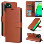 For vivo Y28 4G Multifunctional Horizontal Flip Leather Phone Case with Three Card Slot(Brown)