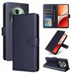 For OPPO Reno12 F 4G / 5G 3-Card Slots Multifunctional Leather Phone Case(Navy Blue)