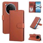 For OPPO Find X8 Pro 3-Card Slots Multifunctional Leather Phone Case(Brown)