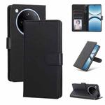 For OPPO Find X8 Pro 3-Card Slots Multifunctional Leather Phone Case(Black)