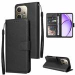 For OPPO A5 Pro 4G / 5G Global 3-Card Slots Multifunctional Leather Phone Case(Black)