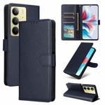 For Realme C75 4G / 14X 5G Global 3-Card Slots Multifunctional Leather Phone Case(Navy Blue)