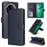 For Realme 14 Pro+ 5G Global 3-Card Slots Multifunctional Leather Phone Case(Navy Blue)