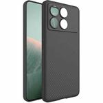 For Xiaomi Redmi K70E 5G imak 0.7mm Ultra Thin Ripple Texture Phone Case(Black)