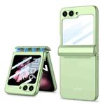 For Samsung Galaxy Z Flip6 GKK Integrated Magnetic Full Coverage Folding Phone Case(Matcha Green)