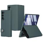 For Samsung Galaxy Z Fold7 5G GKK Integrated Flip Leather Phone Case(Green)