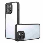 For OnePlus 13T Armor Precise Hole PC Hybrid TPU Phone Case(Transparent)